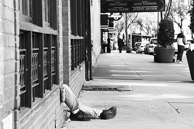 Homeless : Street Life : New York : Personal Photo Projects : Photos : Richard Moore : Photographer